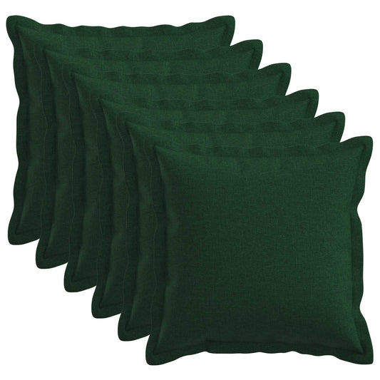 Cushion with Pillow HOUTEN 6 pcs Dark Green