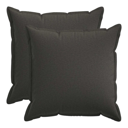 Cushion with Pillow HOUTEN 2 pcs Dark Grey