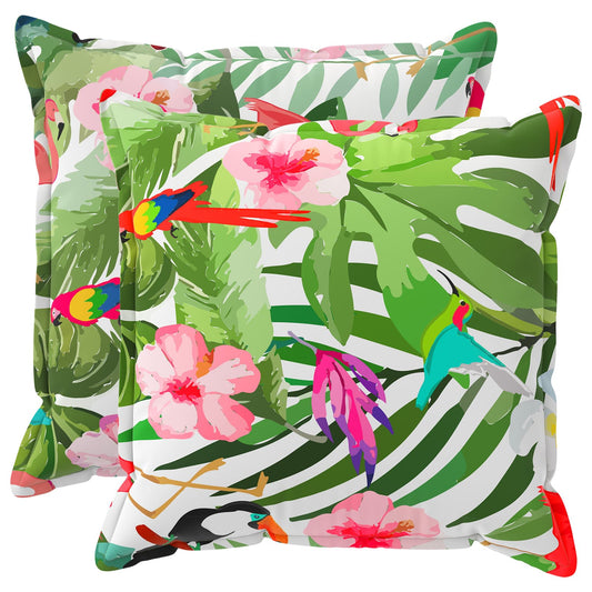 vidaXL Throw Pillow 2 pcs HOUTEN Multicolour 80 x 80 cm Polyester 2