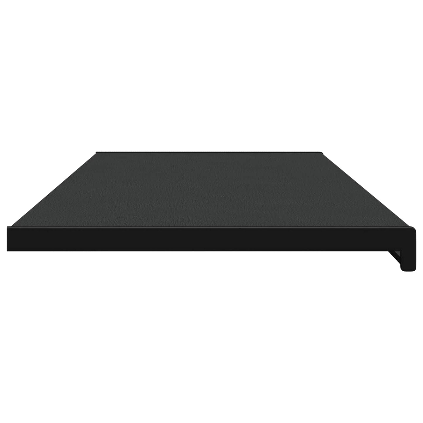 vidaXL Window Sill Black with wood grain 160 x 45 x 4.5 cm PVC 6