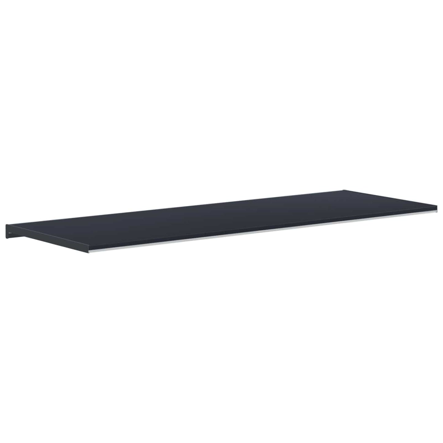 vidaXL Window Sill Anthracite with wood grain 160 x 50 x 4.5 cm PVC 6