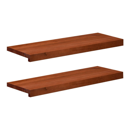 Solid Beech Wood Depth Brown