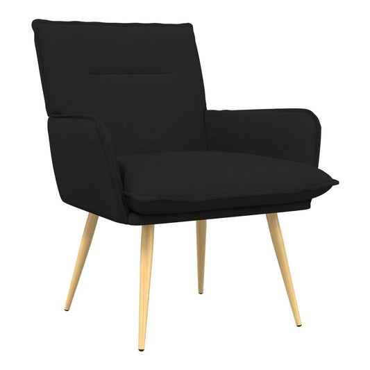 Armchair Fabric Black