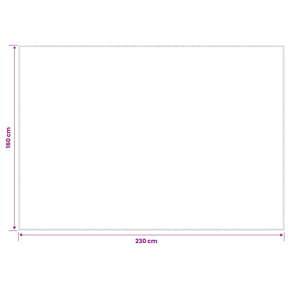 vidaXL Rug Beige 160 x 230 cm 100% Polyester 3 mm Washable 6