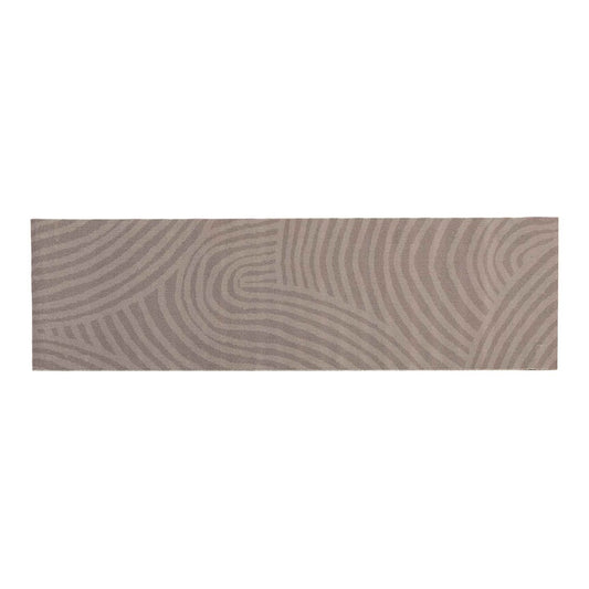vidaXL Kitchen Rug Brown Scandinavian 300 x 60 cm 100% Polyamide 2