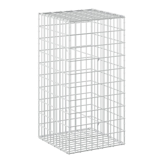 Gabion with 3.5 mm Wire and 5x10 cm Mesh 50x50x100 cm 50 cm