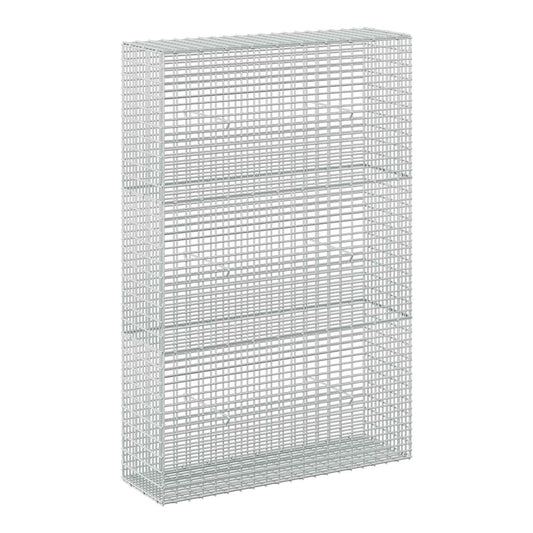 Gabion with 5 mm Wire and 5x2.5 cm Mesh 100x30x150 cm 100 cm