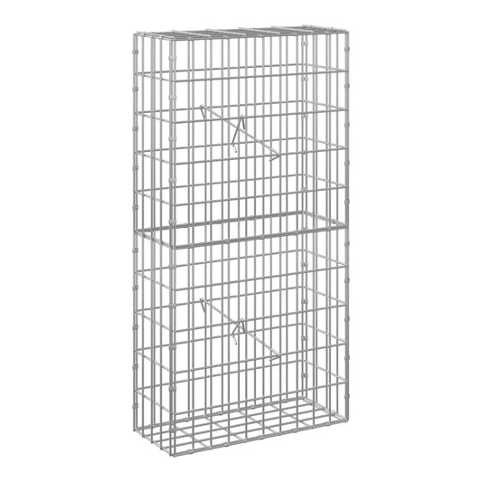 Gabion with 5 mm Wire and 5x10 cm Mesh 50x20x100 cm 50 cm
