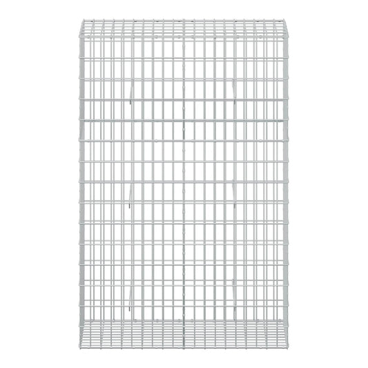 Gabion with 5 mm Wire and 5x10 cm Mesh 50x50x150 cm 100 cm