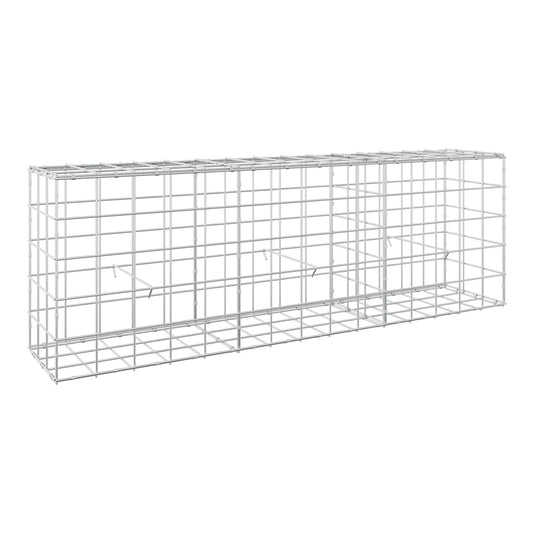 Gabion with 5 mm Wire and 10x10 cm Mesh 50x30x50 cm 150 cm