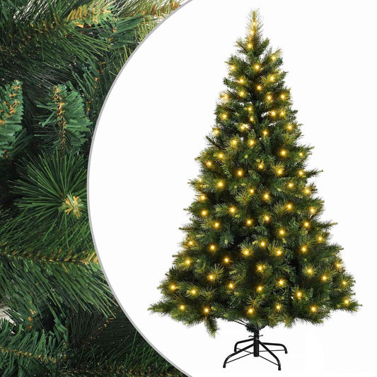 Artificial Christmas Tree Bauble LEDs Green