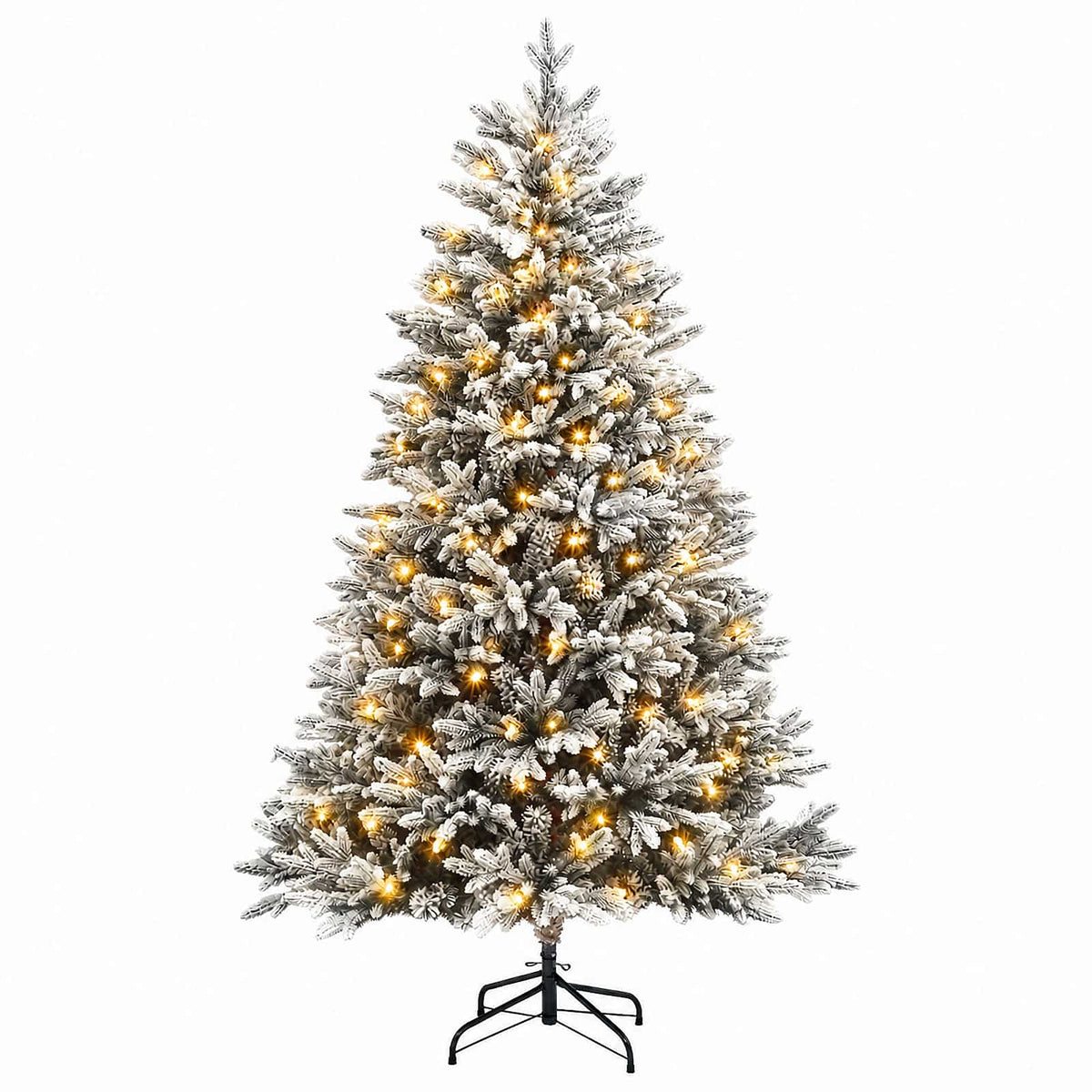 Artificial Hinged Christmas Tree LEDs Warm White