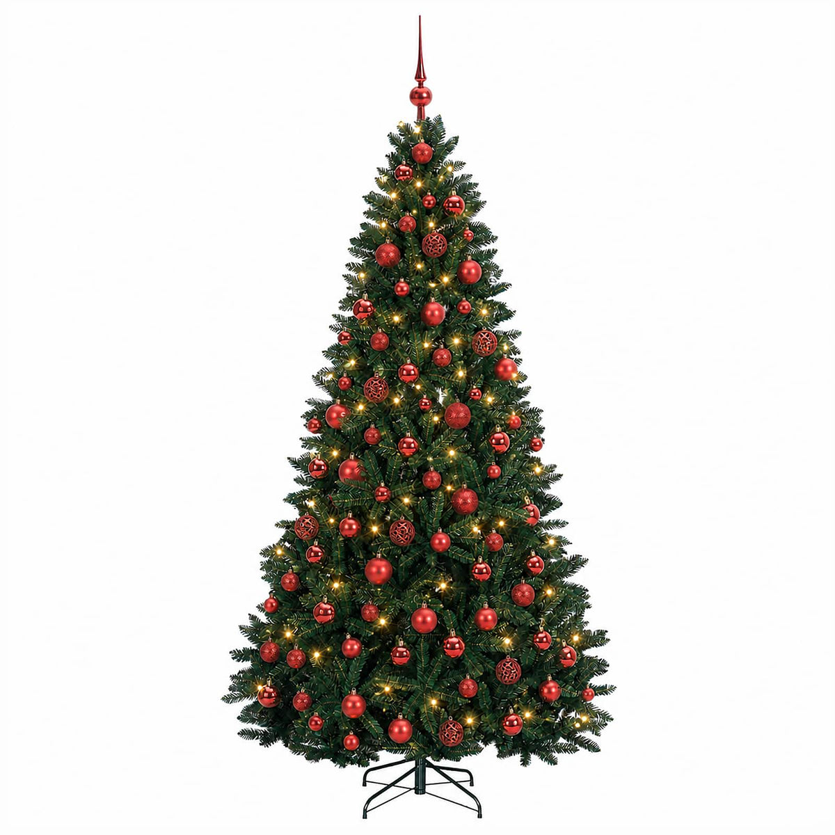 Artificial Christmas Tree Dark Green Bauble