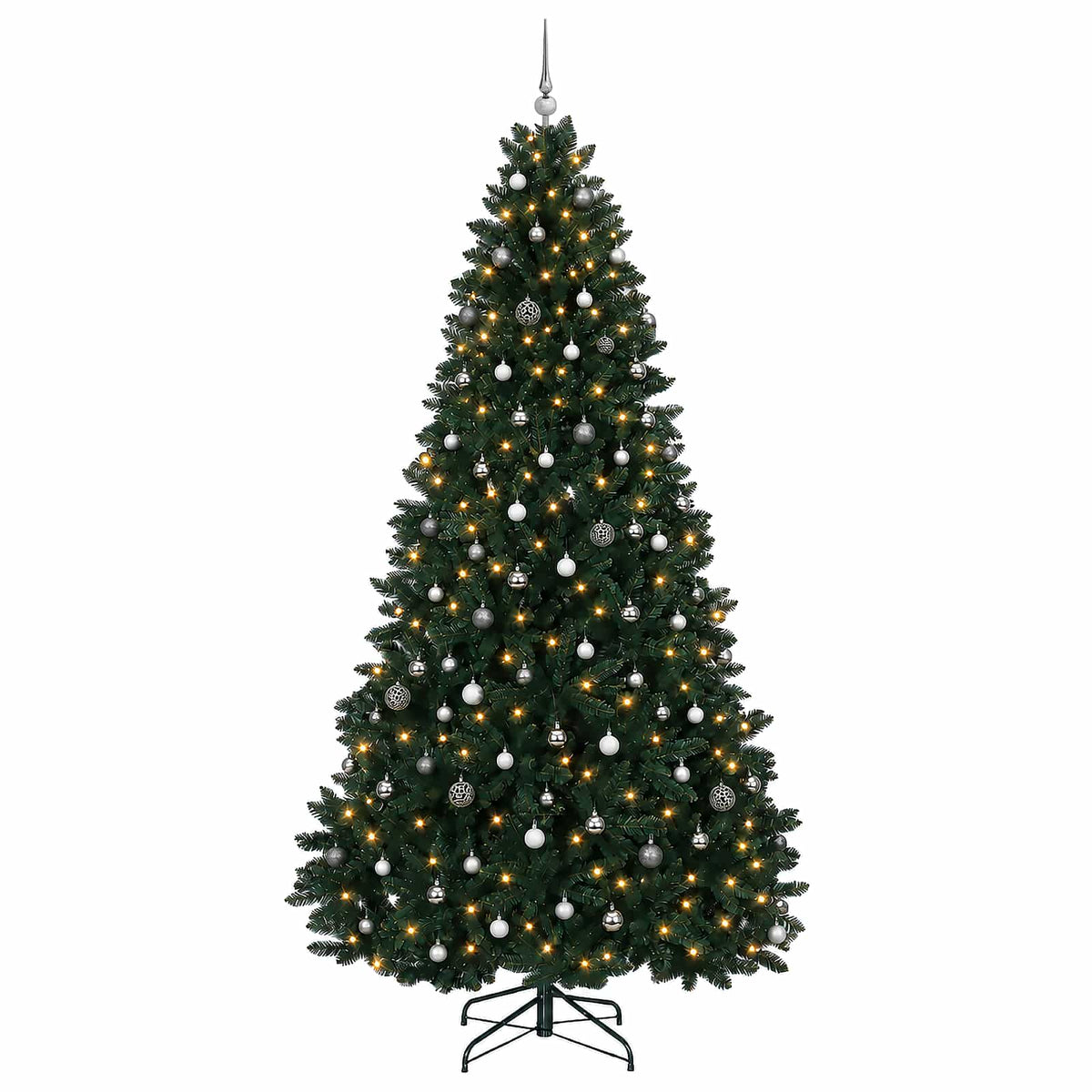 Artificial Christmas Tree Dark Green Bauble