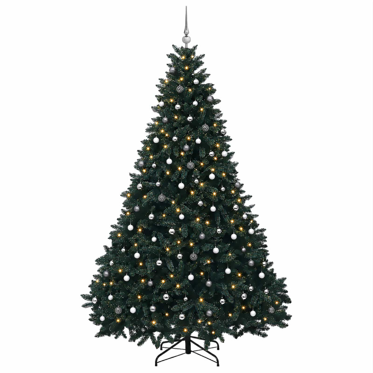 Artificial Christmas Tree Dark Green Bauble