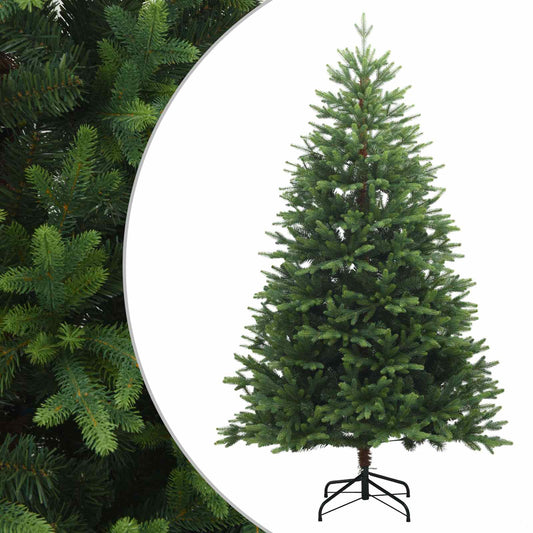 vidaXL Artificial Hinged Christmas Tree 150 cm PVC and Metal Green 2