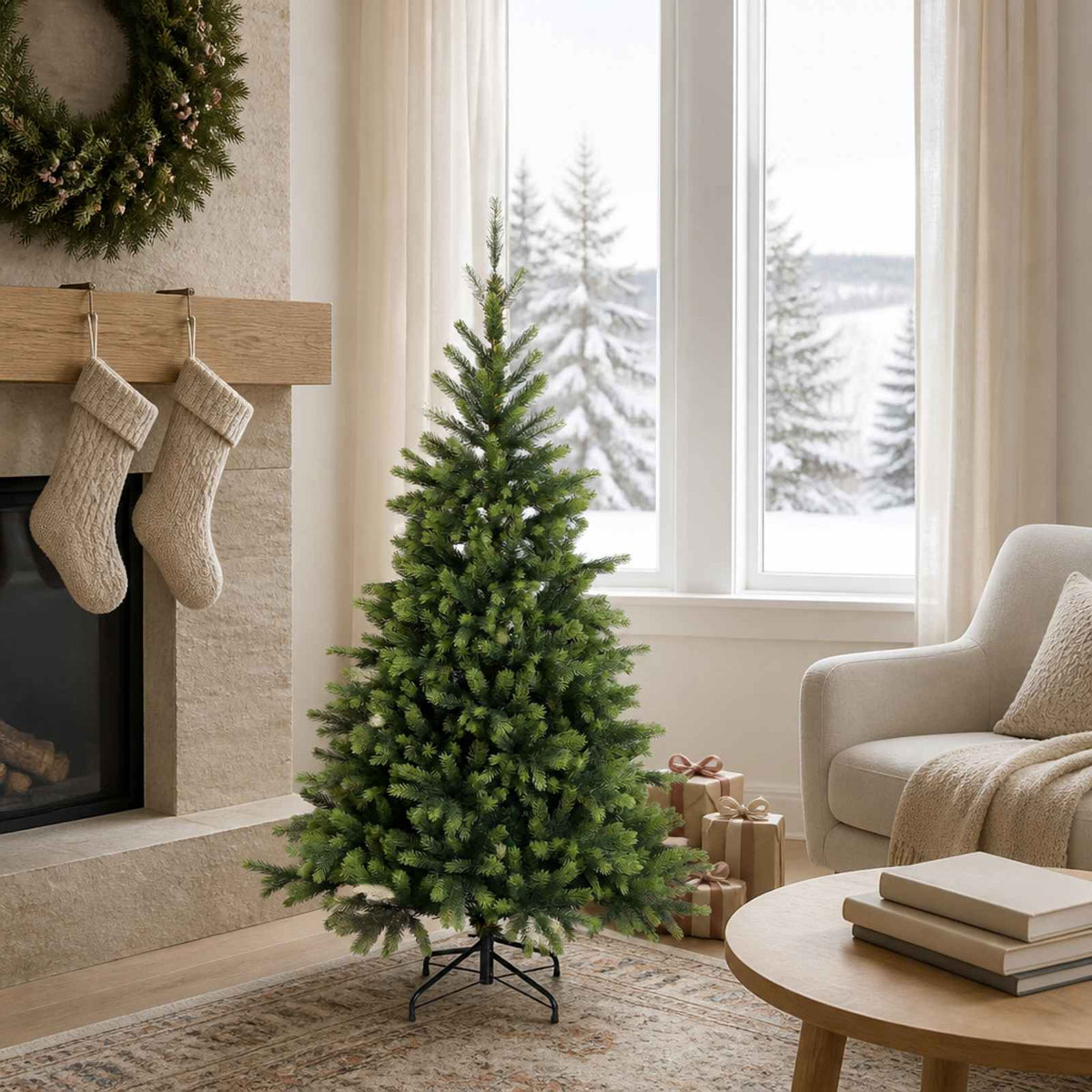 Artificial Christmas Tree Bauble LEDs without LED