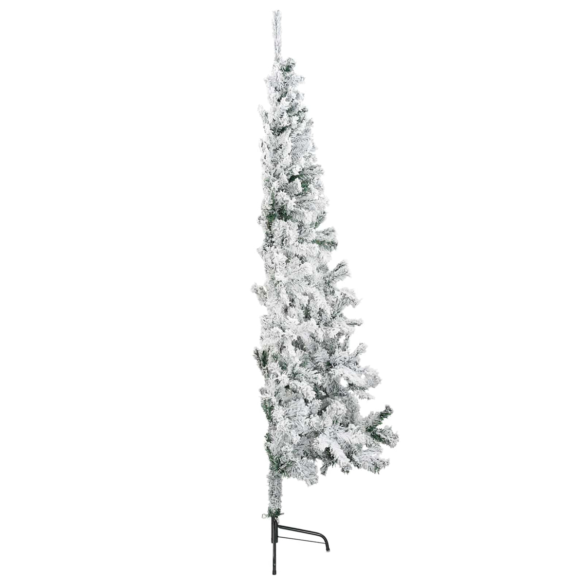 Artificial Christmas Tree PVC Steel Green White