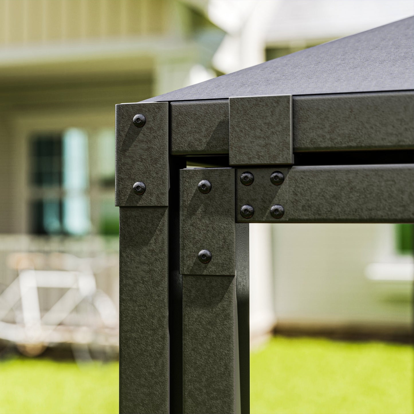 Outsunny √Ç 3√Ç x√Ç 3√Ç أو 3√Ç x 6m Garden√Ç Gazebo مع مظلة قابلة للتمديد وعجلات،√Ç UPF30+ Outdoor√Ç Metal Gazebo√Ç Canopy√Ç Shelter√Ç for BBQ, Event, Party