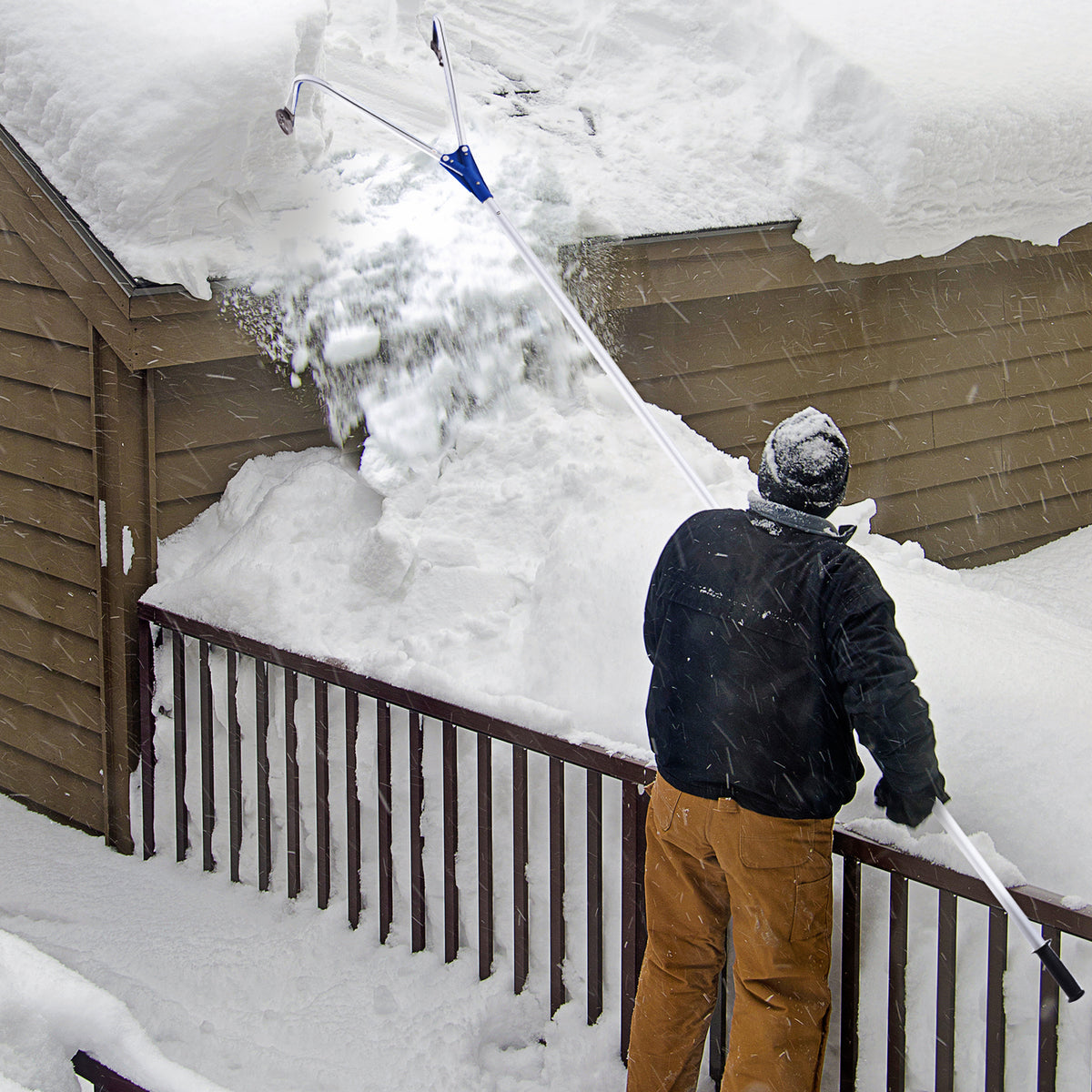 Extendable Snow Shovel Roof Rake