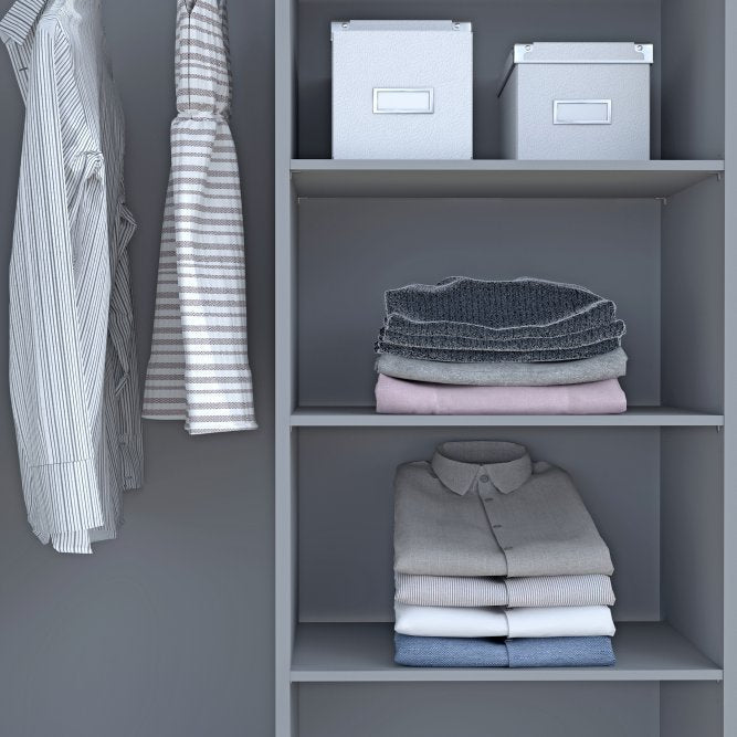 Lupo Set of 3 Additional Shelves in Grey