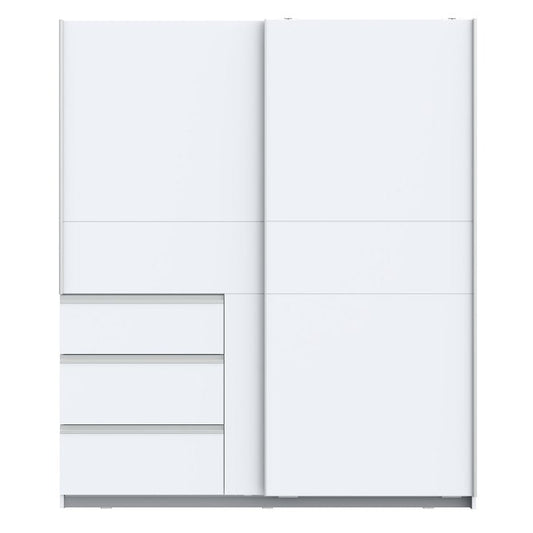 Winn II Sliding Door Wardrobe with Drawers 170cm
