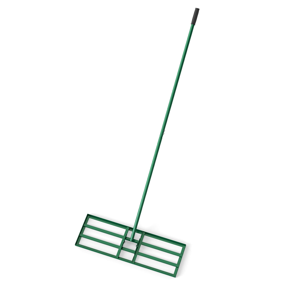 Lawn Leveling Rake Heavy Duty Lawn Level Tool for Soil Farm-Green