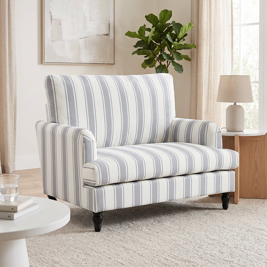 HOMCOM Velvet Single Sofa Armchair in Grey