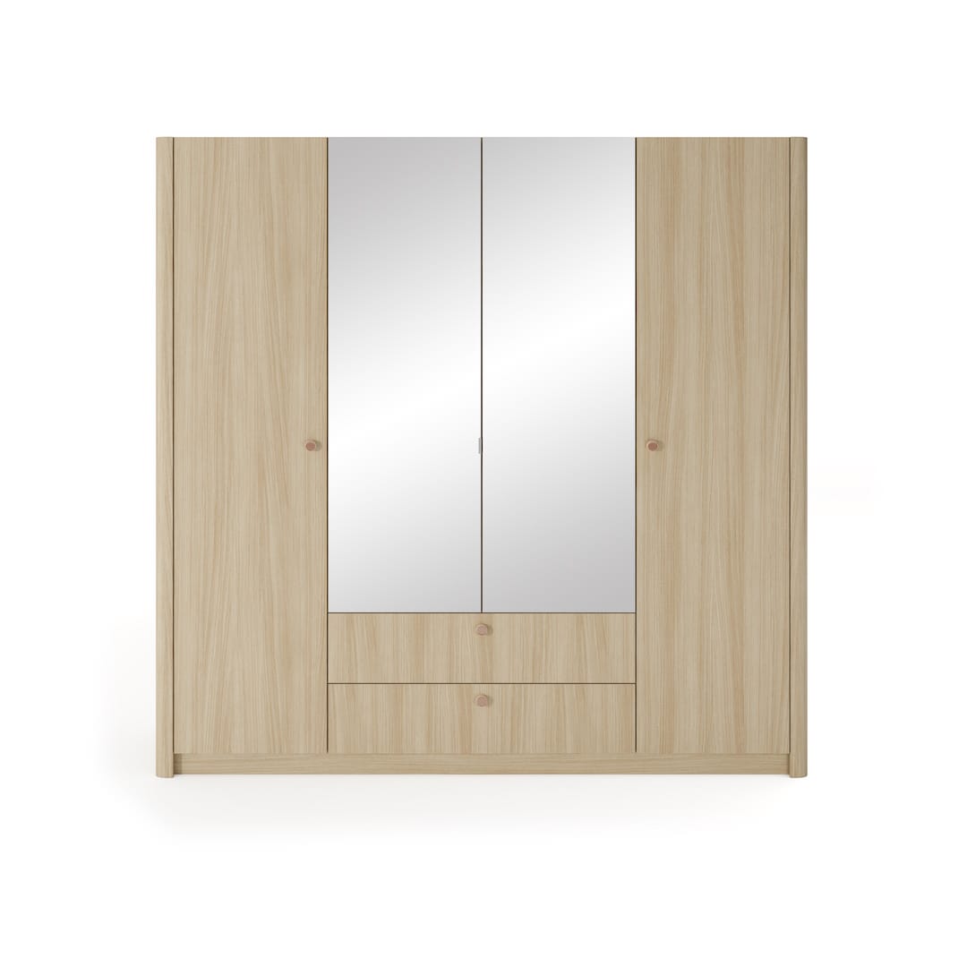 Viki Hinged Door Wardrobe 213cm