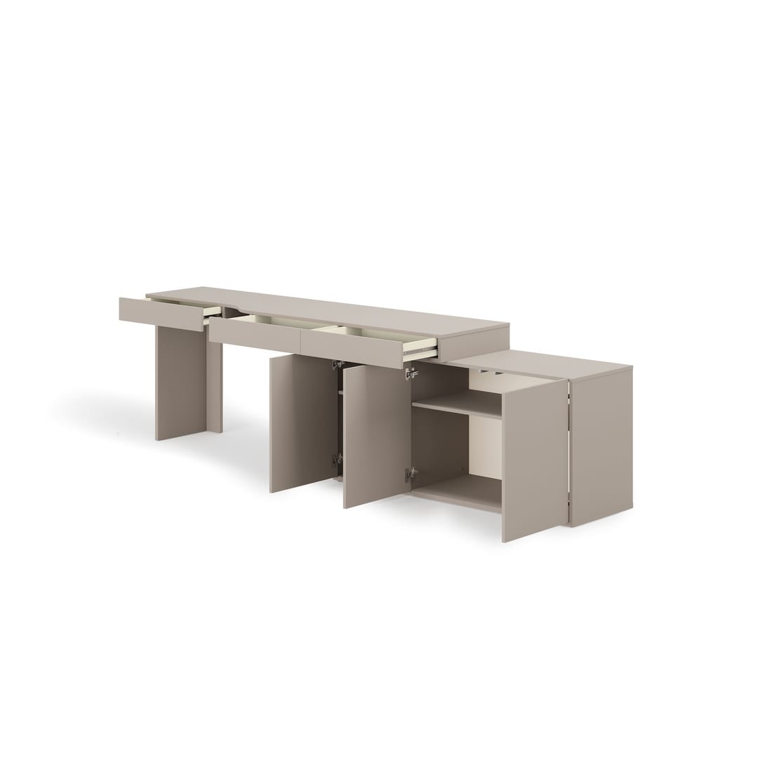 Woow Desk With Sideboard 301cm