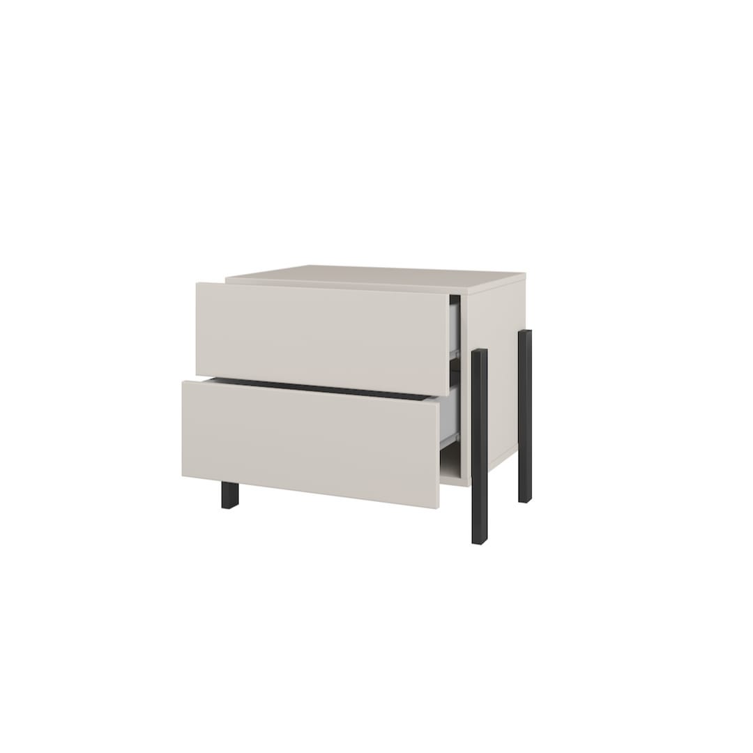 Yukon Bedside Table 55cm