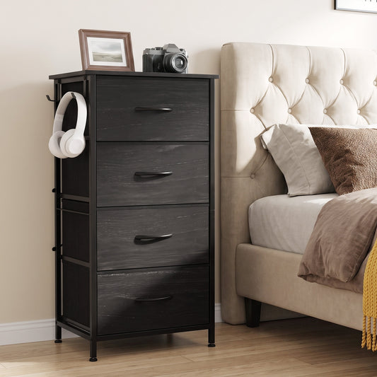 HOMCOM Chest of Drawers in Black