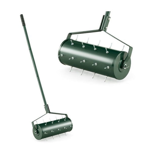 Close up of the deep aerator tool with spikes