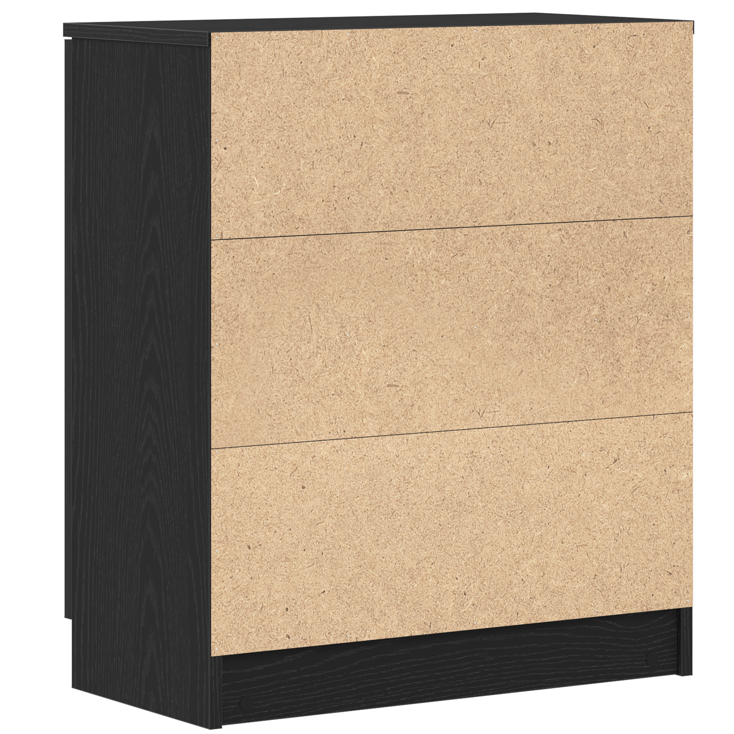 vidaXL Sideboard Black Oak 60 x 30 x 70 cm Engineered Wood 6