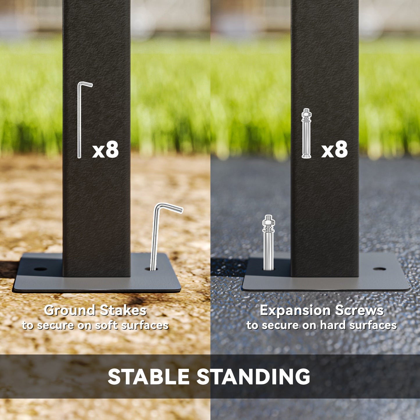 Outsunny √Ç 3√Ç x√Ç 3√Ç أو 3√Ç x 6m Garden√Ç Gazebo مع مظلة قابلة للتمديد وعجلات،√Ç UPF30+ Outdoor√Ç Metal Gazebo√Ç Canopy√Ç Shelter√Ç for BBQ, Event, Party