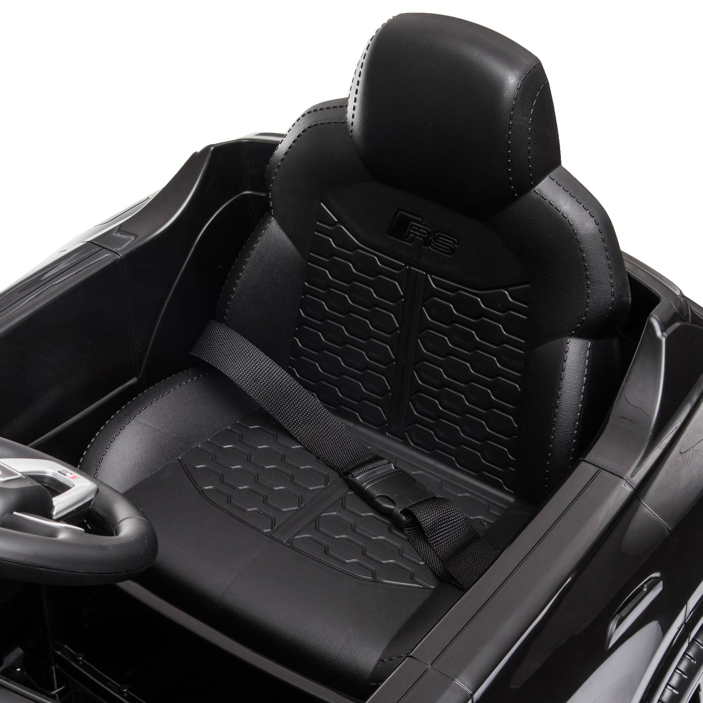 HOMCOM Licensed Audi RS Q8 Electric Ride On Car, with Remote Control, Black