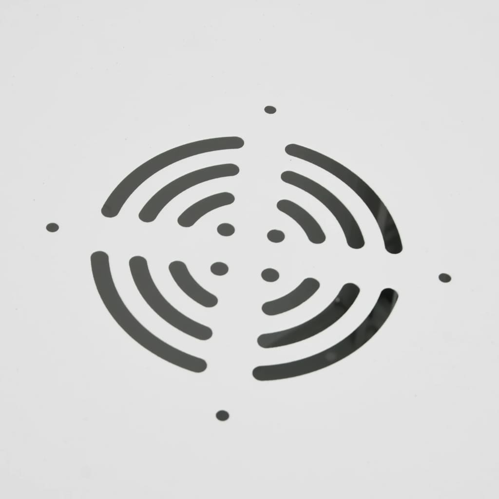 the network storage system top panel featuring a circular ventilation grille with cutouts