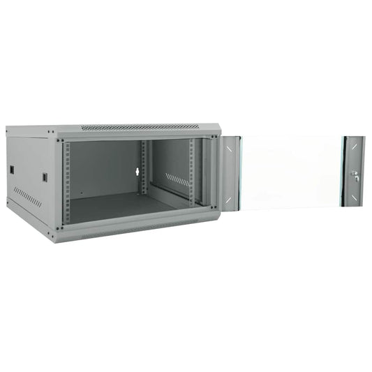 The open network storage system showing the interior space and a removable front door