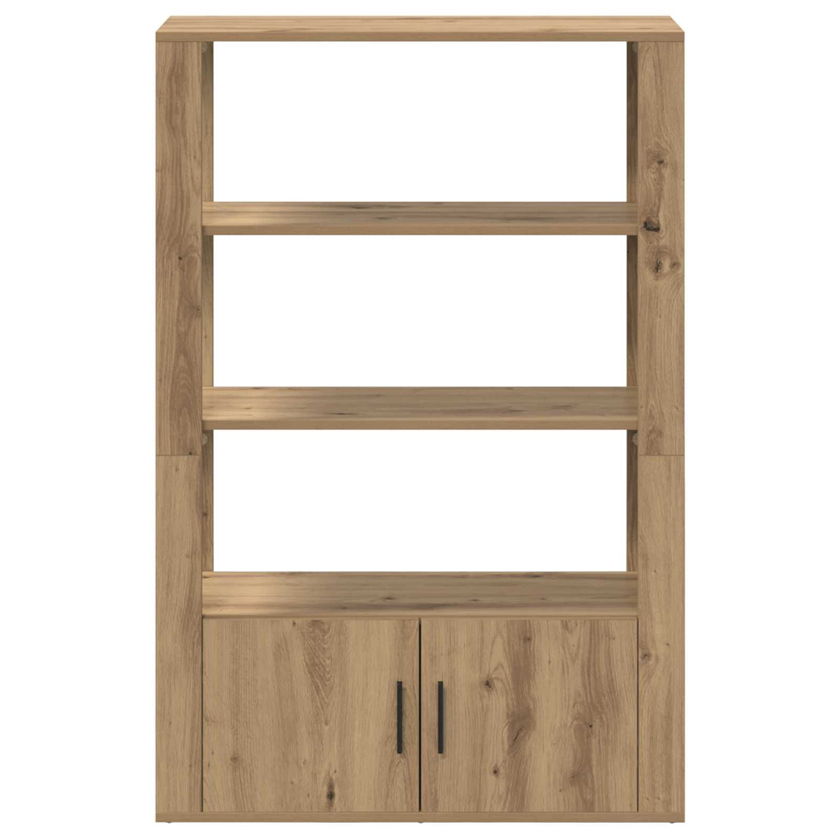 Buffets & sideboards with two closed lower doors and open shelving above