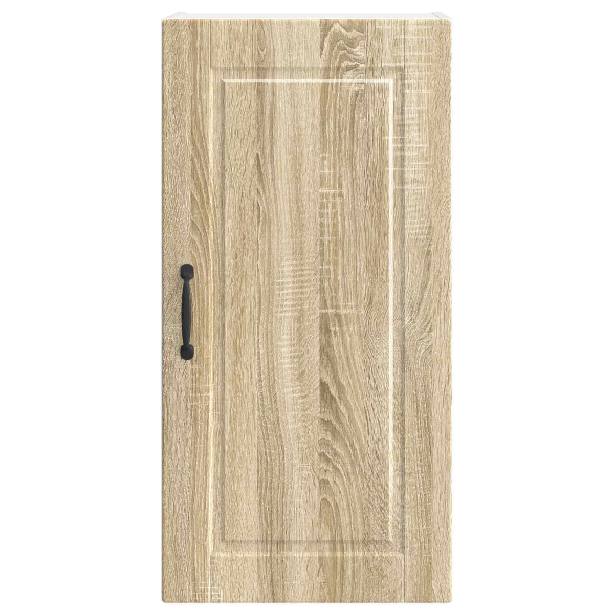 The wall cabinet with a sonoma oak effect door