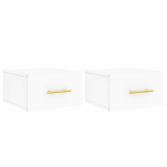 The storage cabinets shown side by side as a pair with gold handles against a white background