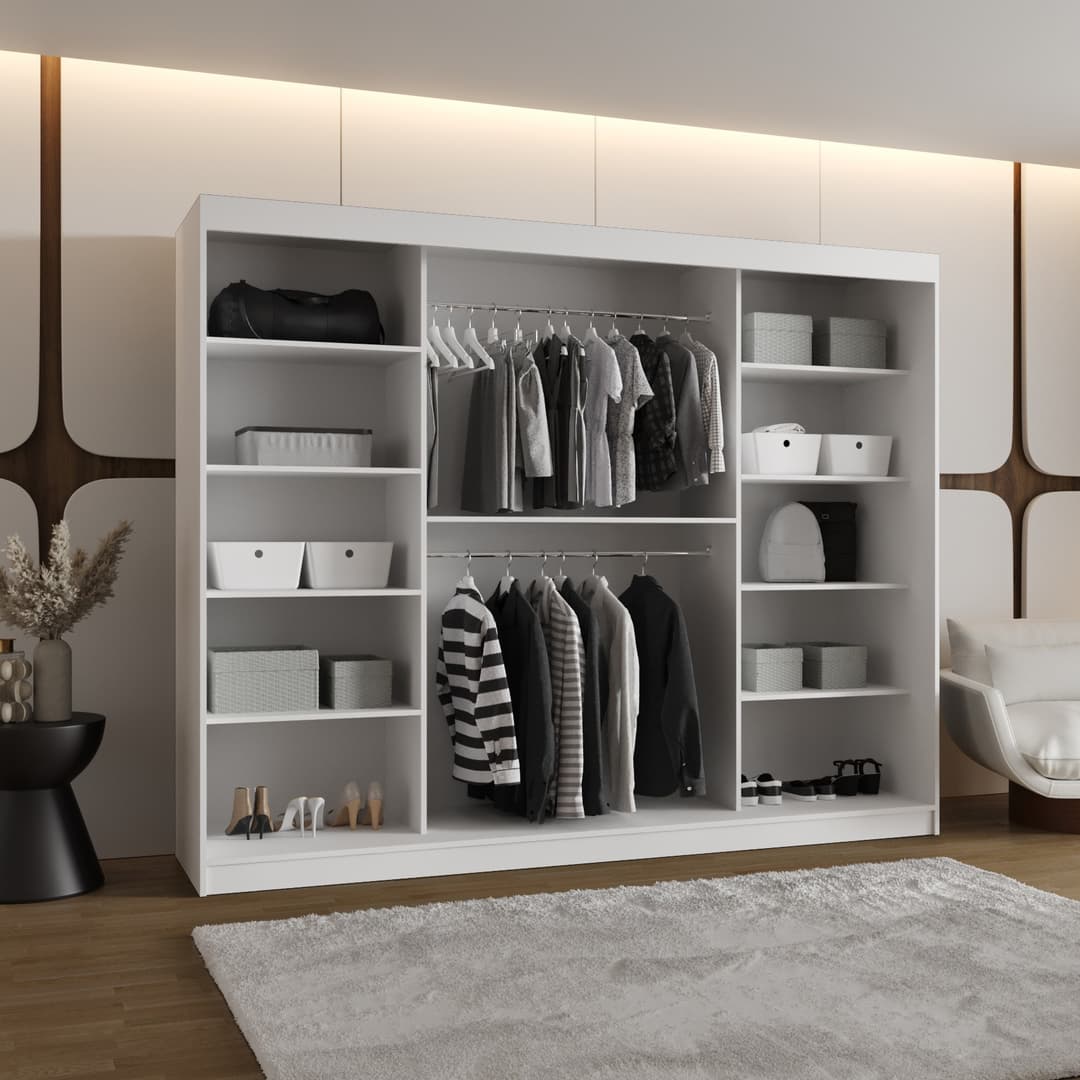 Rossa Sliding Door Wardrobe 250cm