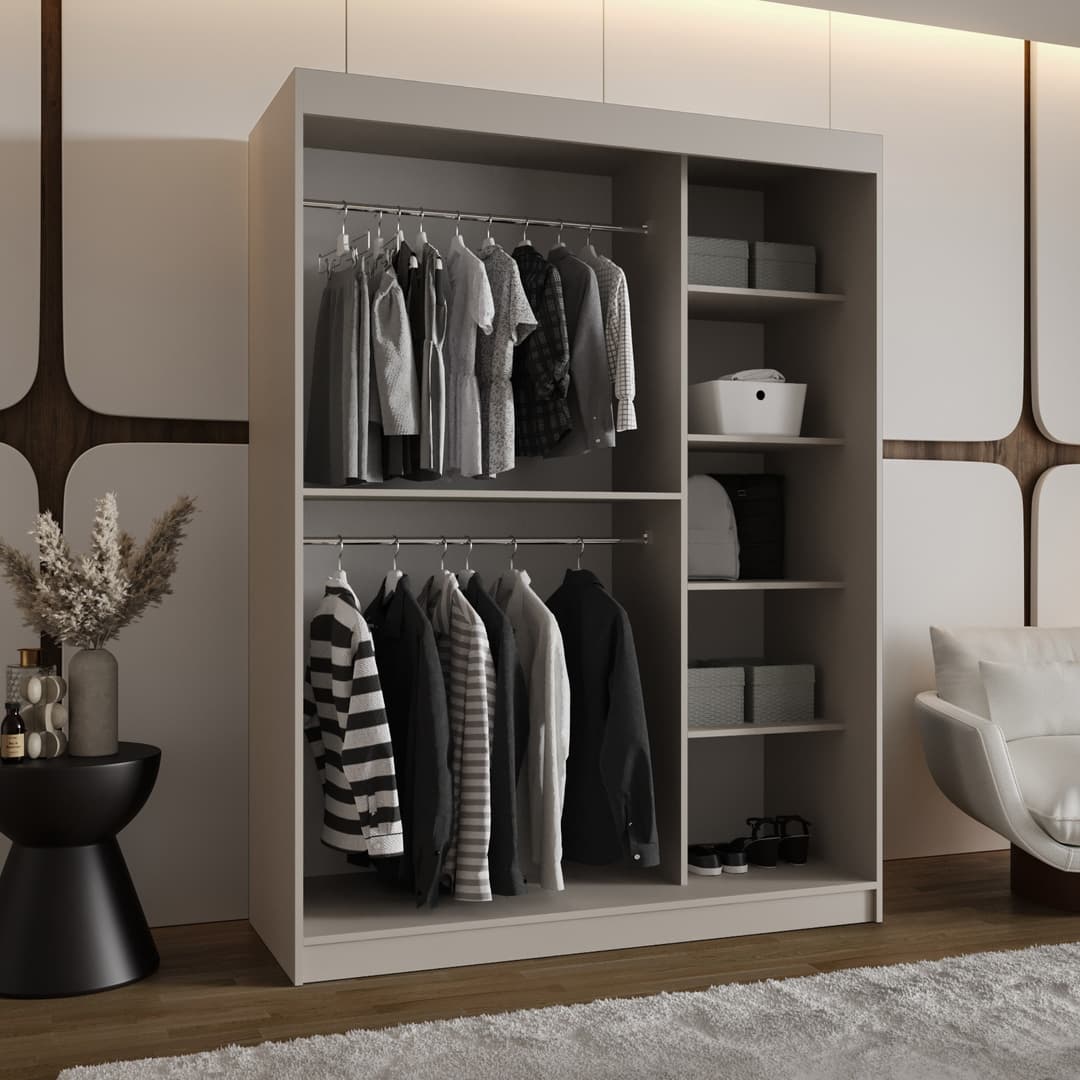 Rossa Sliding Door Wardrobe 150cm