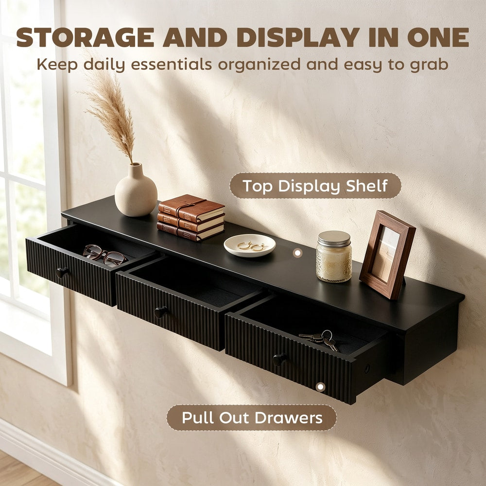 HOMCOM Shelf in Black
