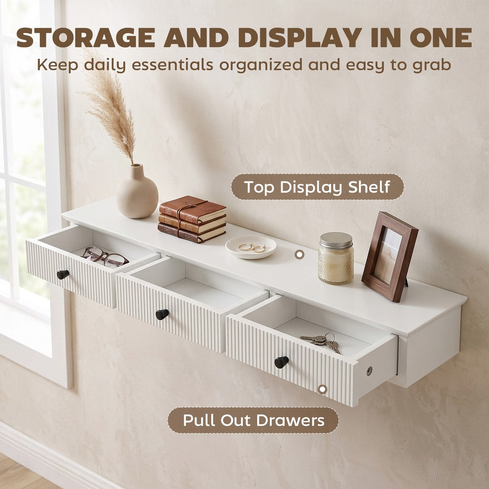 HOMCOM Shelf in White