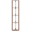 HOMCOM Three-Tier Corner Floor Lamp