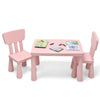 Children's Multi Activity Table and Chair Set-Pink
