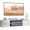 HOMCOM Floating TV Stand Cabinet for TVs up to 60