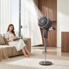 HOMCOM 20 dB Silent Standing Fan for Bedroom, 44