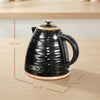 HOMCOM 3kW Rapid Boil Honeycomb Kettle - Black